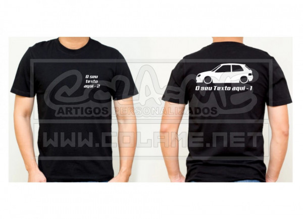 T-shirt - Citroen Saxo - 3 Portas - Lateral