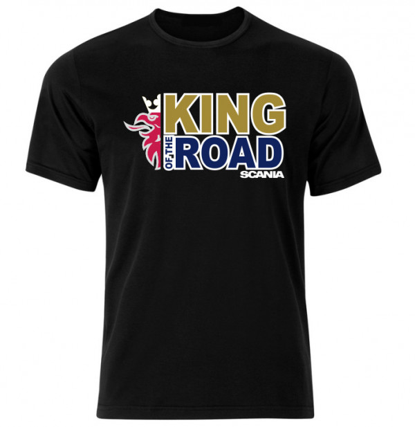 T-shirt com - King Of the Road - Scania