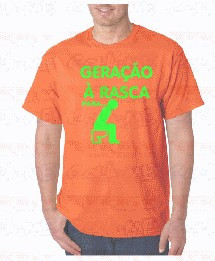 T-shirt - GERAÇÃO Á RASCA PARA CAGAR