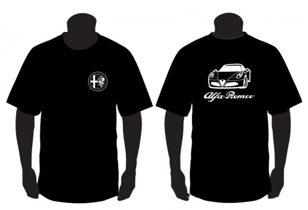 T-shirt para Alfa Romeu 4C