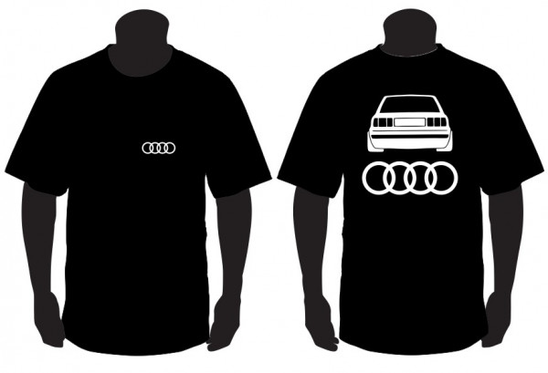 T-shirt para Audi A80 Traseira