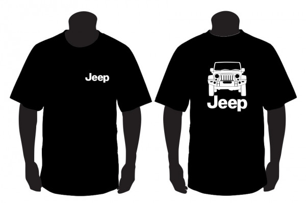 T-shirt para Jeep Wrangler