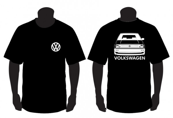 T-shirt para Volkswagen MK2 ( farol quadrado )
