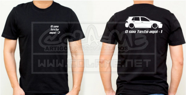 T-shirt - VW Golf Mk4 - Lateral