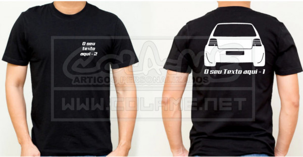 T-shirt - VW Golf Mk4 - Traseira