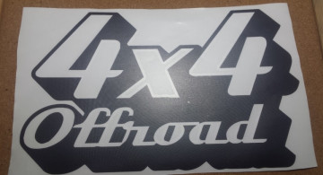 Autocolante - 4x4 OffRoad - Img 2