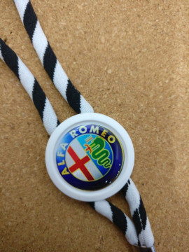 Fita Porta Chaves (lanyard) Ajustável para Alfa Romeo - Img 1