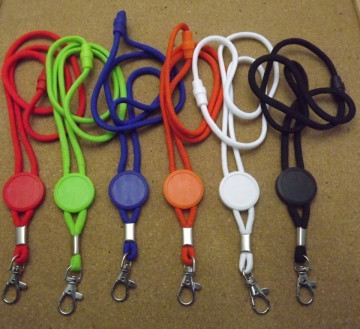 Fita Porta Chaves (lanyard) de Pescoço Ajustável com Jante estilo  BBS - Img 2