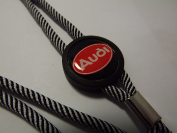 Fita Porta Chaves (lanyard) de Pescoço Ajustável para Audi - Img 1