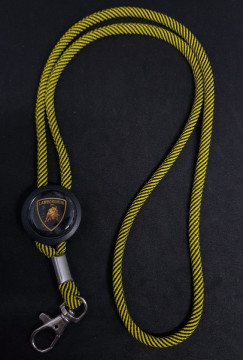 Fita Porta Chaves (lanyard) de Pescoço Ajustável para Lamborghini - Img 1