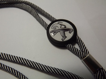 Fita Porta Chaves (lanyard) de Pescoço Ajustável para Peugeot - Img 1