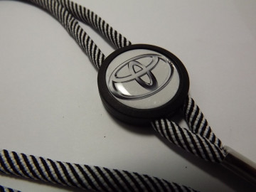 Fita Porta Chaves (lanyard) de Pescoço Ajustável para Toyota - Img 1