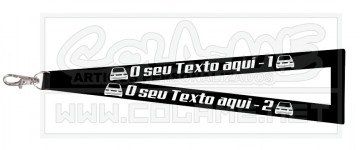 Fita Porta Chaves - VW Golf MK1 - Traseira - Img 1