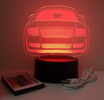 Moldura / Candeeiro com luz de presença - Audi TT 8N - Img 3
