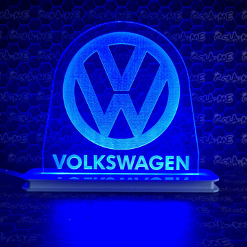 Moldura / Candeeiro com luz de presença com Volkswagen - Img 1