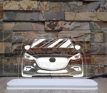 Moldura / Candeeiro com luz de presença - Mazda 3 2017 - Img 1
