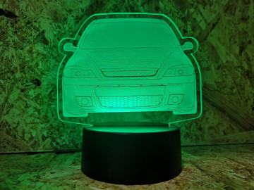 Moldura / Candeeiro com luz de presença - Opel Astra G - Img 3