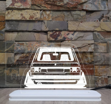 Moldura / Candeeiro com luz de presença - VW Golf Mk1 - Img 1