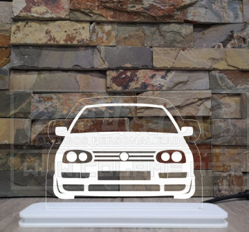 Moldura / Candeeiro com luz de presença - VW Golf Mk3 - Img 1