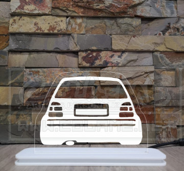 Moldura / Candeeiro com luz de presença - VW Golf Mk3 - Img 1