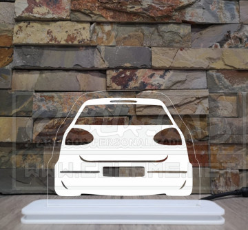 Moldura / Candeeiro com luz de presença - VW Golf Mk5 - Traseira - Img 1