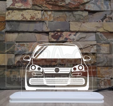 Moldura / Candeeiro com luz de presença - VW Golf MK5 - Img 1