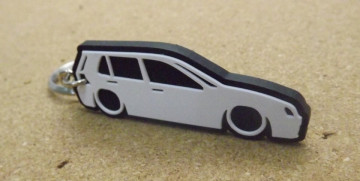 Porta Chaves com silhueta de Volkswagen Golf IV / MKIV  - 5 Portas - Img 3