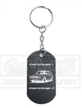 Porta Chaves em alumínio - VW Golf Mk1 - Lateral - Img 1
