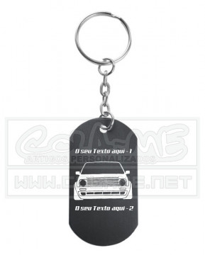 Porta Chaves em alumínio - VW Golf Mk2 - Img 1