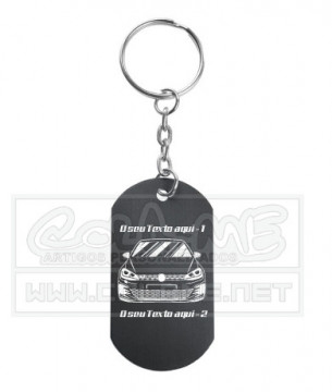 Porta Chaves em alumínio - VW Golf MK7 - Img 1