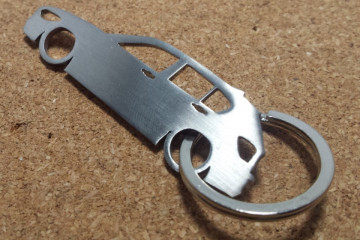 Porta Chaves em inox com silhueta com Bmw Série 1 F20 - Img 2