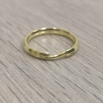 50 Argolas para porta-chaves - 20mm - Dourado - Img 1