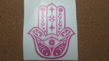 Autocolante - Evil Eye Hand - Img 3