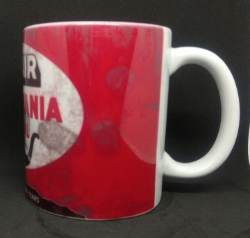Caneca com Sinclair Pennsylvania motor oil - Img 2