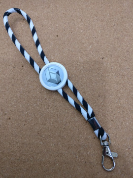 Fita Porta Chaves (lanyard) Ajustável para Renault - Img 2