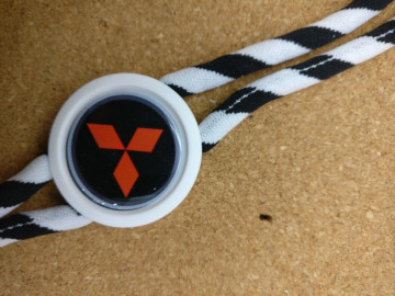 Fita Porta Chaves (lanyard) Ajustávela para Mitsubishi - Img 1