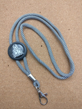 Fita Porta Chaves (lanyard) de Pescoço Ajustável com "Dakar" - Img 1