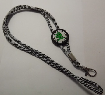 Fita Porta Chaves (lanyard) de Pescoço Ajustável para Skoda - Img 4