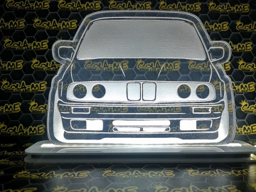 Moldura / Candeeiro com luz de presença - BMW E30 - Img 2