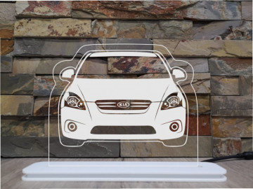 Moldura / Candeeiro com luz de presença - Kia Pro Ceed - Img 1