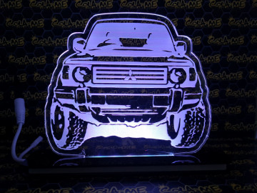 Moldura / Candeeiro com luz de presença - Mitsubishi Pajero - Img 5