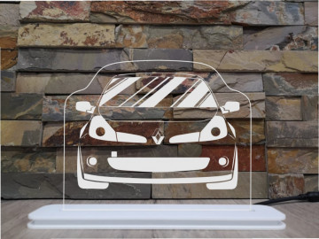 Moldura / Candeeiro com luz de presença - Renault Clio 3 - Img 1