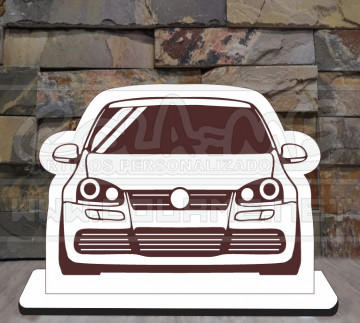Moldura em MDF - VW Golf MK5 - Img 1