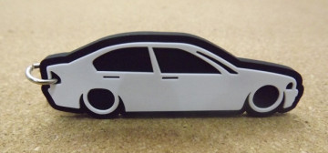 Porta Chaves com silhueta de BMW E46 Limousine - Série 3 - Img 3
