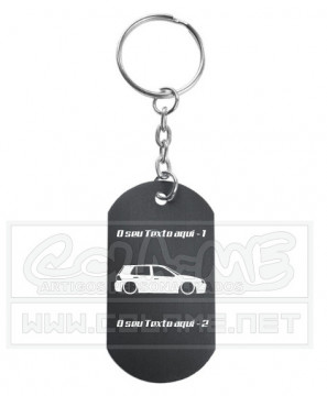 Porta Chaves em alumínio - VW Golf Mk4 - 5 Portas - Img 1