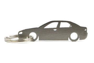 Porta Chaves em inox com silhueta com Alfa Romeo 156 - Img 1