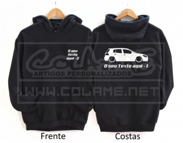 Sweatshirt com Capuz - VW Golf Mk6 - 5 Portas - Img 1