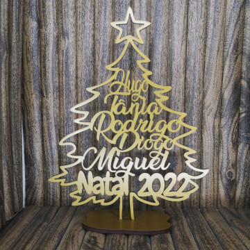 Árvore de Natal com Nomes - Img 1