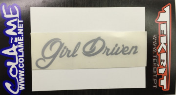 Autocolante - Girl Driven - Img 2
