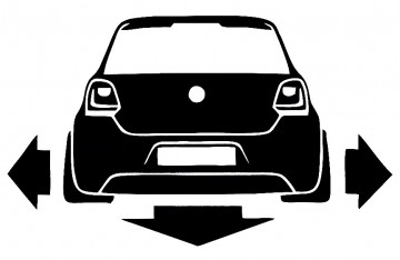 Autocolante para Vw Polo 6R - Img 1